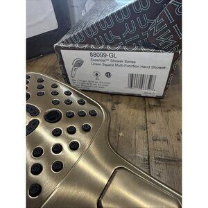 CL  BRIZO Linear Square Multi-Function Hand Shower 88099-GL
